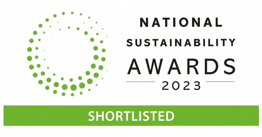We Have Been Shortlisted for a National Sustainability Award…
