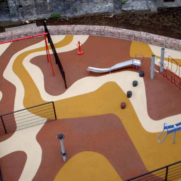 Playground Rubber Mulch Surfacing Design