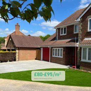 Medium Resin Driveway Costs Per m2